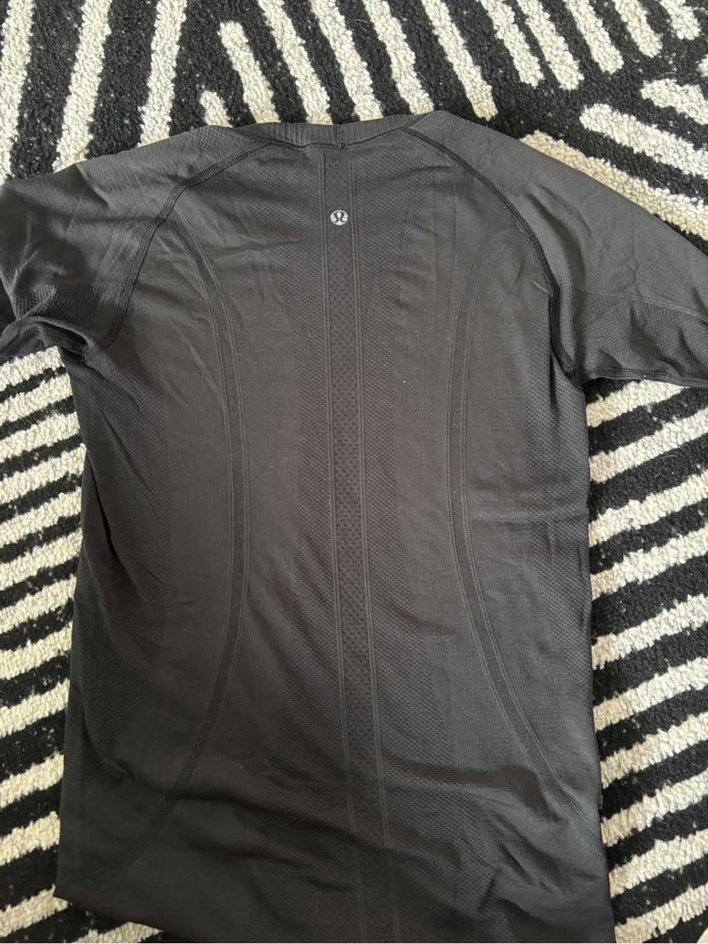 lululemon athletica Black long-Sleeve Performance Tee